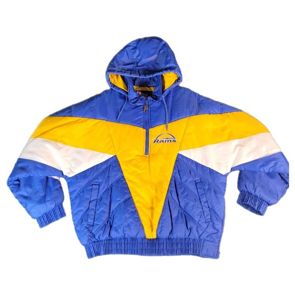 Pro Player Other - Vintage 90's St. Louis Rams Pro Player Puffer Jacket SZ L NEEDS REPAIR LA